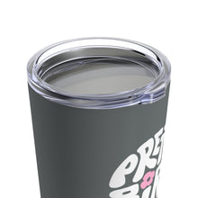 Load image into Gallery viewer, Tumbler 20oz - Grey &amp; Pink

